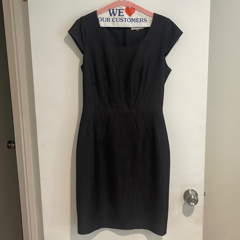 Beautiful gray/blue Calvin Klein sheath dress